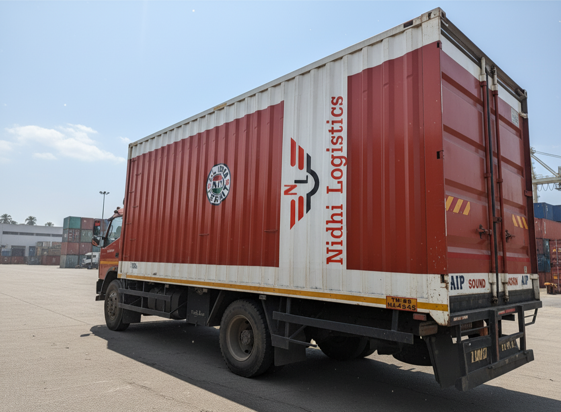 Vehicle 6 - Container Truck